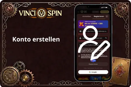 Vinci spin casino login register