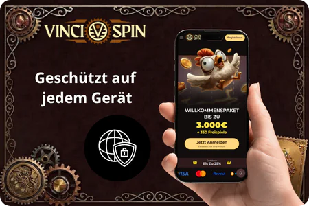 Sicherheit und Datenschutz bei VinciSpin Casino auf mobilen Geräten